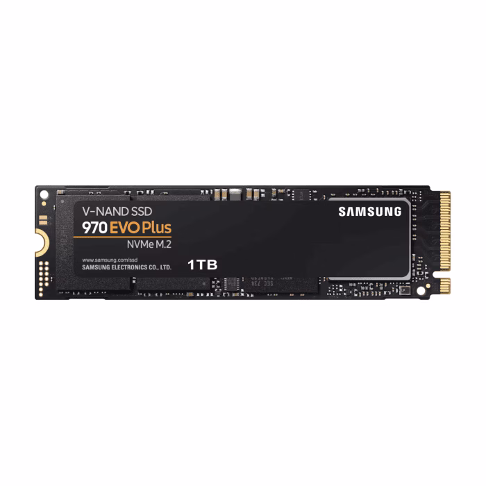 حافظه اس اس دی اینترنال سامسونگ مدل 970EVO Plus M.2 2280 NVMe ظرفیت 1 ترابایت