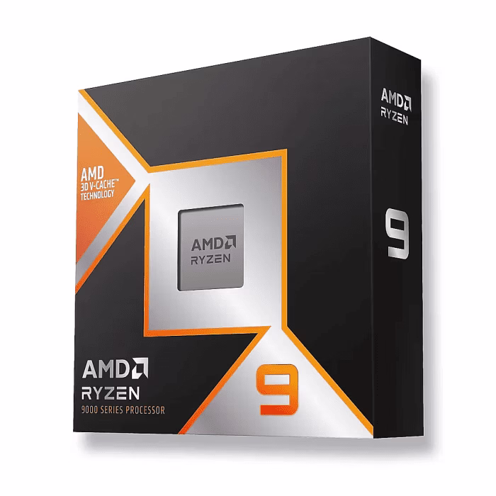 پردازنده کامپیوتر ای ام دی Ryzen 9 9950X3D Box